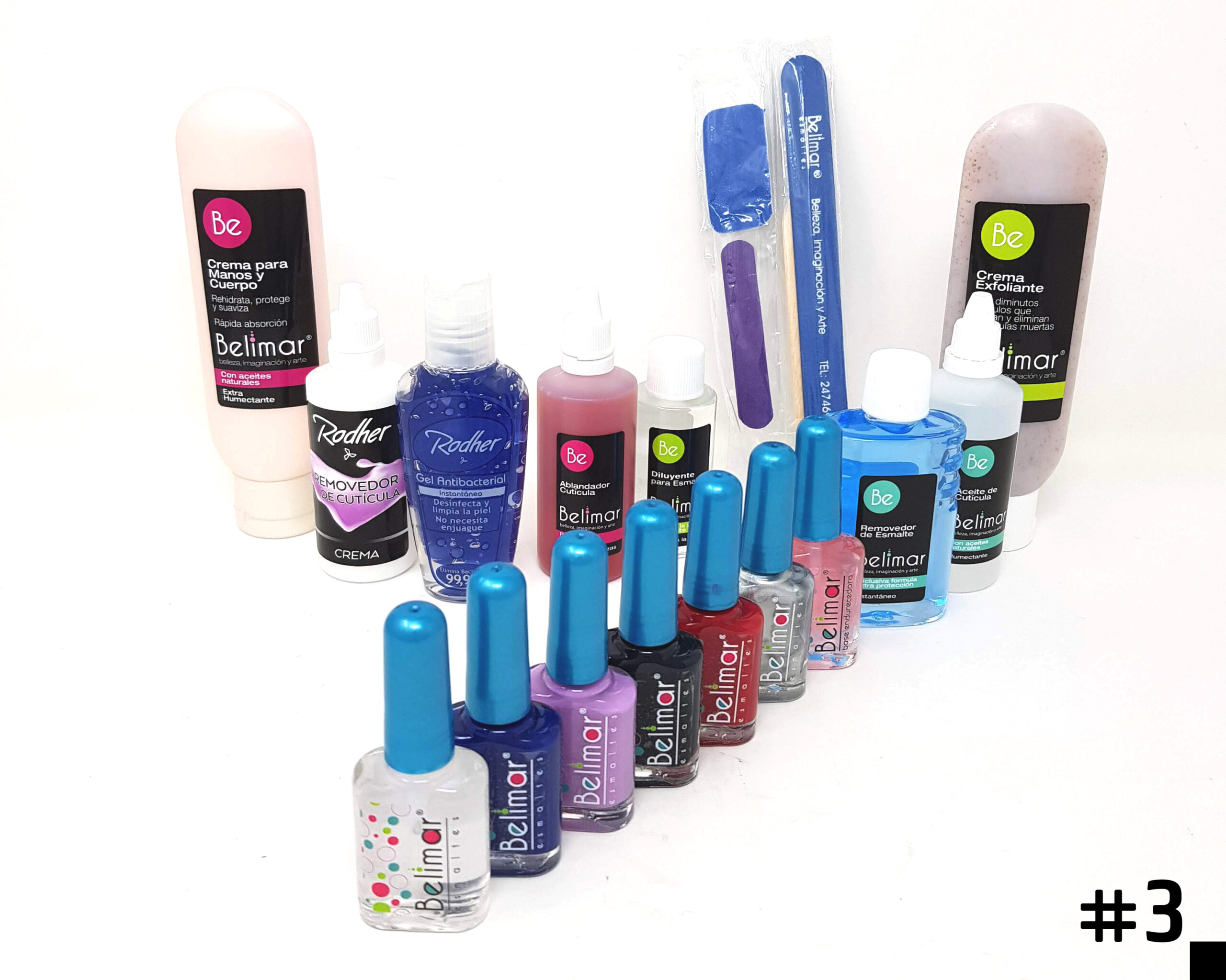KIT DE MANICURA EN SECO BELIMAR # 3.1